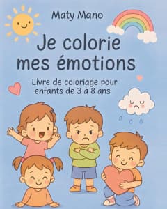 Couverture de Je colorie mes émotions